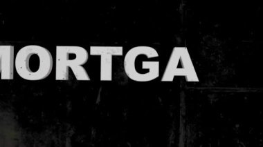 İpotek metni farklı ok yönlerinde