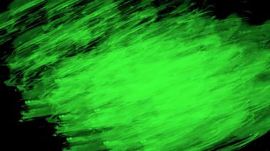 Yeşil ekranda fırça darbesi