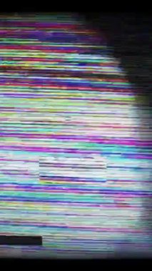 Ekrandaki ürkünç Maske 'nin dikey görüntü efekti