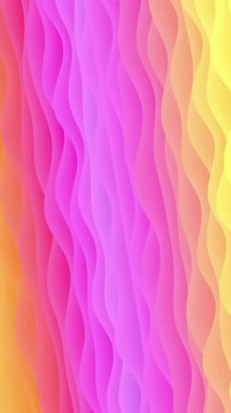 Renkli çizgiler gradyan dalga hareketi arka plan dikey video