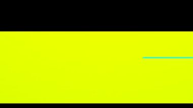 Siyah Arkaplanda Canlı Vurgularla Renkli Geometrik Şekiller