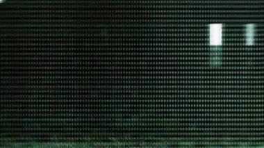 Gerçek Glitch Statik TV Gürültüsü Geçişi
