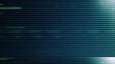 Gerçek Glitch Statik TV Gürültüsü Geçişi