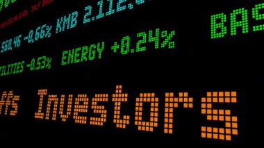 Yatırımcılar, gümrük vergilerinin artmasından endişe duyuyorlar.