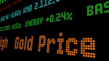 Altın Fiyat tüm zamanların en yüksek hisse senedini vurdu.