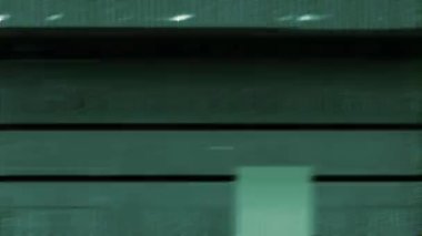 Gerçek Glitch Statik TV Gürültüsü Geçişi