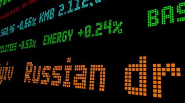 Rus İHA 'ları Kyiv borsa saatinin üzerine yağıyor