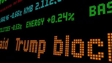 Trump kritik Ukrayna savunma yardım borsasını engelledi