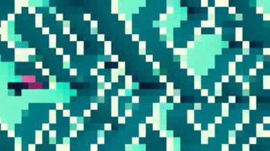 Renkli Renkli Piksel Sanat Arkaplanı