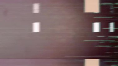 Gerçek Glitch Statik TV Gürültüsü Geçişi