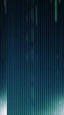 Gerçek Glitch Statik TV Gürültüsü Dikey Geçiş videosu