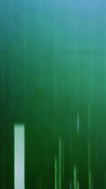 Gerçek Glitch Statik TV Gürültüsü Dikey Geçiş videosu