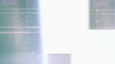 Gerçek Glitch Statik TV Gürültüsü Geçişi