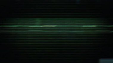 Gerçek Glitch Statik TV Gürültüsü Geçişi