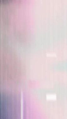 Gerçek Glitch Statik TV Gürültüsü Dikey Geçiş videosu