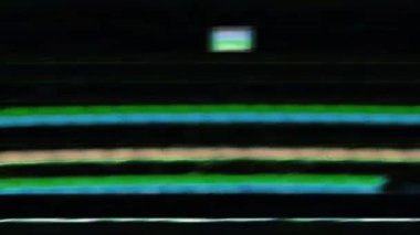 Gerçek Glitch Statik TV Gürültüsü Geçişi