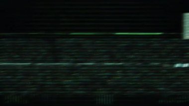 Gerçek Glitch Statik TV Gürültüsü Geçişi