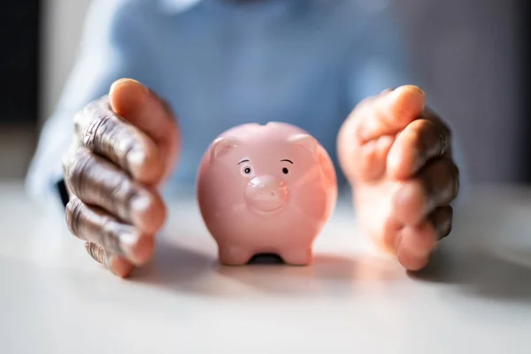 401K Rentenberater Und Geld Versicherungsschutz — Stockfoto