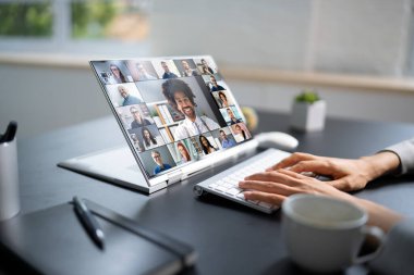 Çevrimiçi Uzaktan Görüntü Konferansı Webinar Toplantı Çağrısı