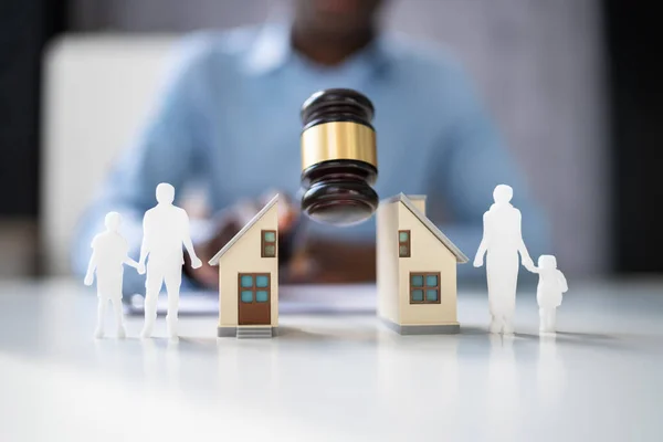 Scheidungsanwalt Oder Rechtsanwalt Immobilienrecht — Stockfoto