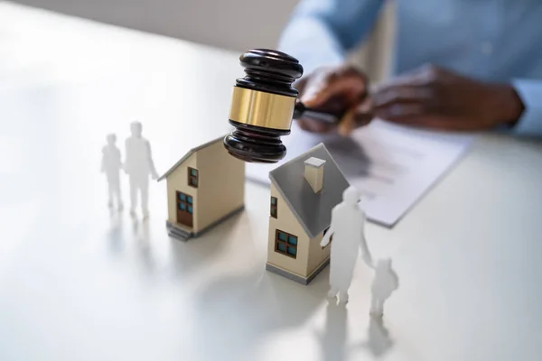 Scheidungsanwalt Oder Rechtsanwalt Immobilienrecht — Stockfoto