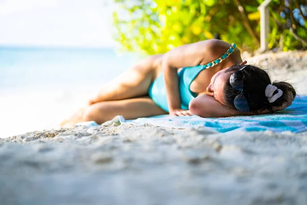 Tropische Strandreisen Natur Urlaub Lifestyle Entspannen — Stockfoto