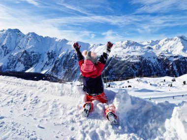 Child Snow Fun Holiday And Winter Leisure