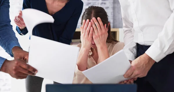 Workplace Stress Headache Pain Business Leadership — Stock Photo, Image