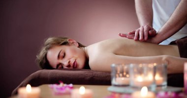 istemci rahatlatıcı masaj Spa