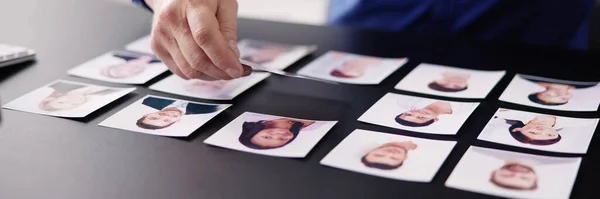 Businesspeople Hand Selecting Candidate Portrait Photo Hiring Job — 스톡 사진