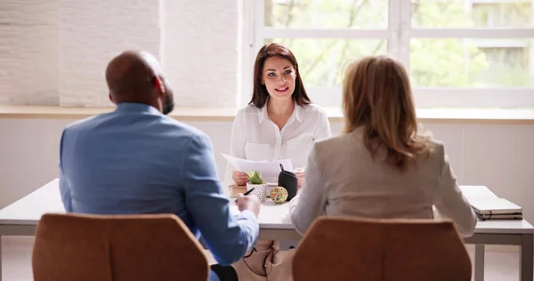 African Group Job Employment Interview Recruitment — Stock Photo, Image