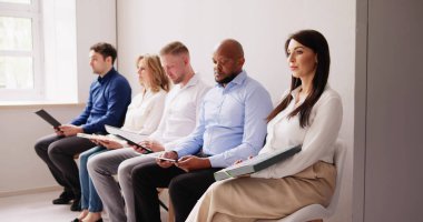 Genç Kadın Ayağa Kalkıyor ve Randevuya Yürüyor