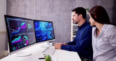 Veri Analisti KPI Kontrol Paneli Kullanıyor