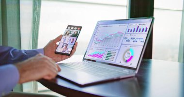 Video Konferansı İş Dünyası Telefondaki Webinar