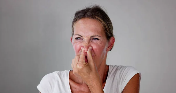 Dålig Lukt Eller Odor Från Luftkonditionering Huset — Stockfoto