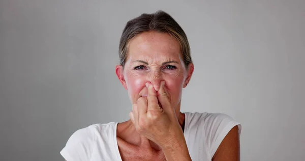 Schlechter Geruch Oder Geruch Von Klimaanlage Haus — Stockfoto