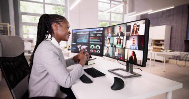 Sanal Telework Webinar ve Öğrenme Sunumu. Afrika İnsan Telekomünikasyonu