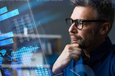 Finansal KPI Verisi Bilgisayarda Kontrol Panelinden Kâr Etti