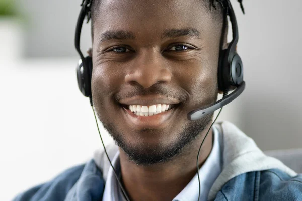 Customer Service Agent Man In Call Center