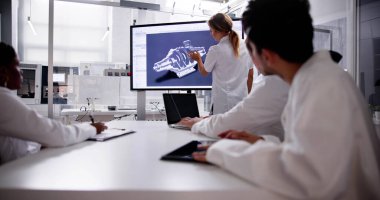 Fabrika İş Sunumu. 3D Tasarım Teknoloji Toplantısı