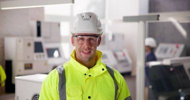 Endüstriyel İş ve Fabrika Teknisyeni Güvenlik Üniforması