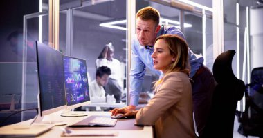 Veri Analisti KPI Kontrol Paneli Kullanıyor