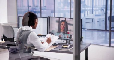 Sanal İş Görüşmesi: Bilgisayarda Çevrimiçi Video Çağrısı