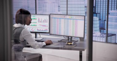 Borsa Hesap Tablosu ve Kontrol Paneli Üzerinde Verilerle Çalışan İş Analisti