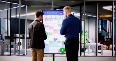 Proje Dijital Gündem Yazılımını Yönet. Gantt Takvimi