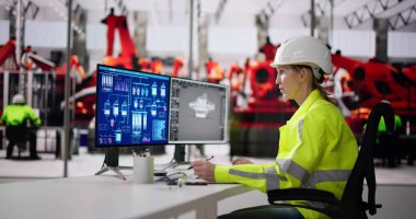 Otomobil Fabrikası Otomotiv Bilgisayarı 3D CAD Yazılımı