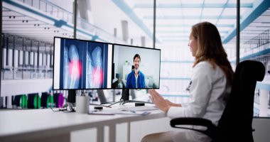 Doktorla çevrimiçi video konferansı. Xray Ayak Videochat