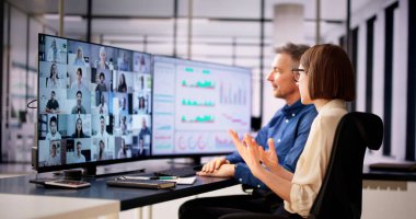 Çevrimiçi Video Konferansı Öğrenme Webinar Toplantı SancağıName