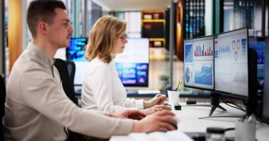 Veri Analisti KPI Kontrol Paneli Kullanıyor