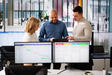 İş Takvimi ve Ajanda Gantt Raporu